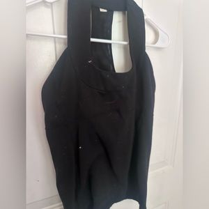 Lululemon black workout top